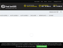 Tablet Screenshot of fred-janssen.nl